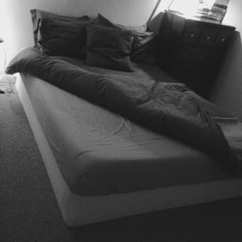 Queen Bed, Memory Foam 8in + Spring Box 2