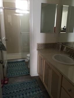 Furnished bedroom with its own bathroom for rent in a new home 3BR/3BA 3