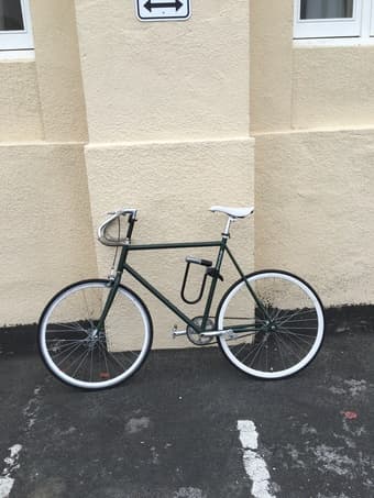 $150 XL fixed bike in great condition with U lock included 1