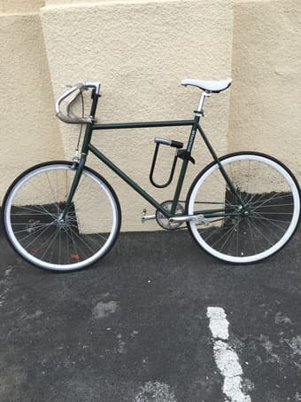 $150 XL fixed bike in great condition with U lock included 2