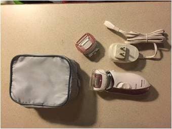 hand grip, epilator, razor blade 2