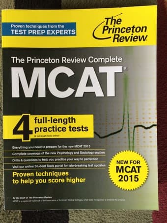 MCAT Complete Review by Princeton Review 1