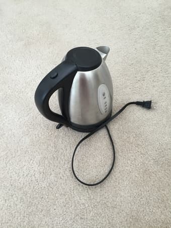 Stainless steel electric kettle $10 1
