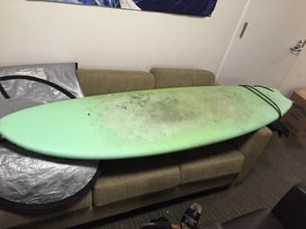 Surfboard 6'10 Torq with Softtop and Leash 1