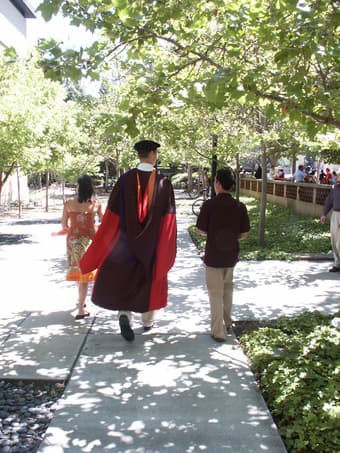 PhD commencement robe (CEE) 1