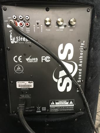 SVS PC-12 NSD Subwoofer 1