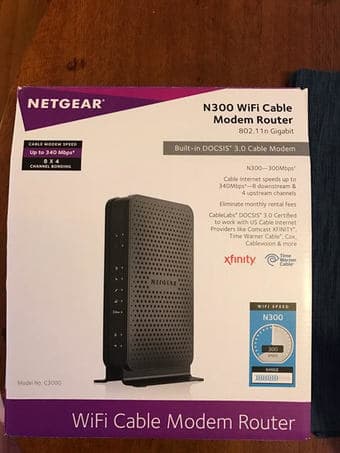 Wifi Cable Modem Router 2