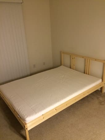 Bed frame, Mattres, base 2
