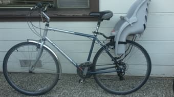 Brentwood Bike with Child Seat and U-Lock 1