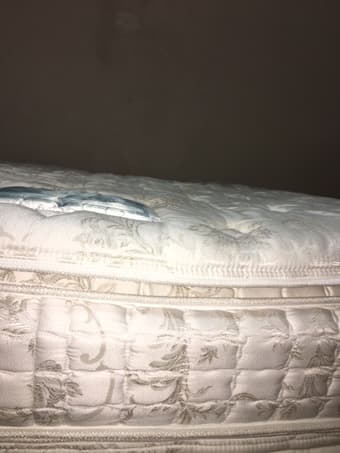 King size - pillow top - double sided mattress (75% off) 2