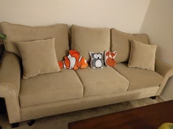 Sofa, coffee table, side table 2