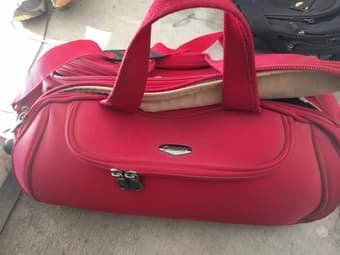 Stylish and small carry on bag with wheels 1