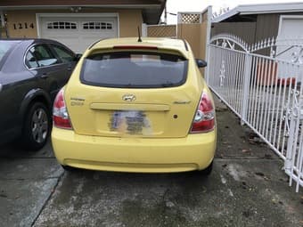 2008 Hyundai Hatchback Accent with 63K miles $4200 1