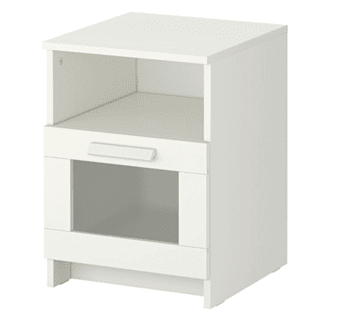 Ikea Nightstand White (Cupertino) 1