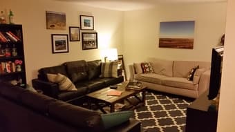 Spacious 2bd/2ba short term lease in GREAT MV location - unfurnished 1