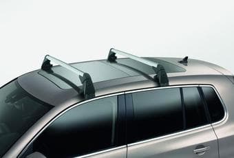 Roof Rack Base Carrier Bars - VW Tiguan without factory rails 2