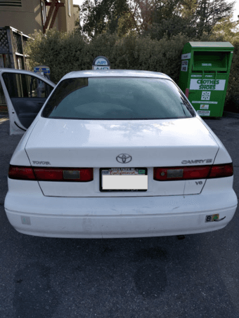 Clean 1999 white Toyota Camry LE v6 2