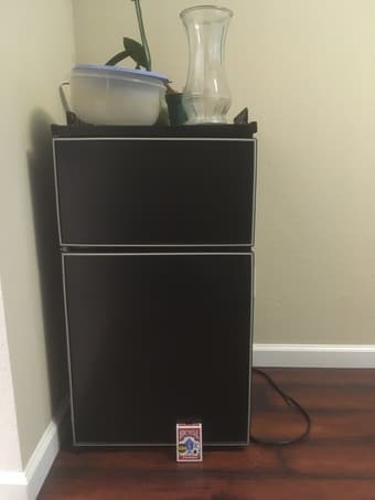 3.1 cu ft mini fridge with separate freezer 1