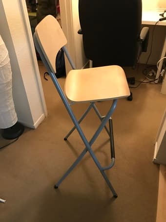 Moving sale-bed, bar chair, fans 2