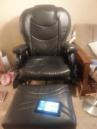 Sofa bed + Rocking chair (gift) (free Van delievery) 2