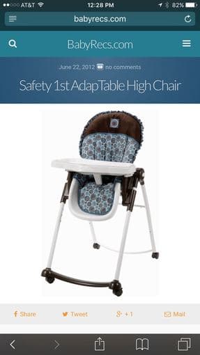 High Chair 1