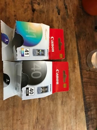 Color Printer/Scanner/Fax with 2 brand new ink cartirdges 3