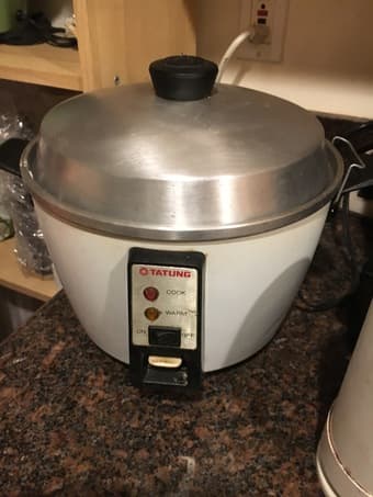 tatung rice cooker 1
