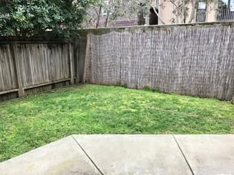 2 bedroom, 1.5 bath, private backyard, one block from University Ave 2