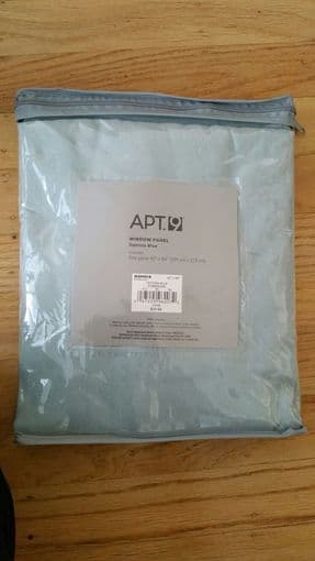 Brand new curtain (pale blue) 1