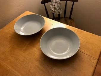 2x West Elm salad/fruit/pasta bowls - $10 2