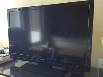 42" Sharp TV 1