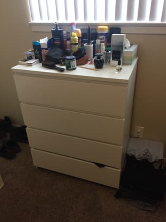 Malm 4-drawer dresser 1