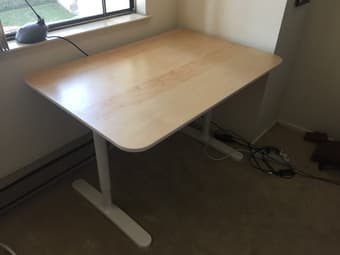 MOVING SALE - Bekant Desk 2