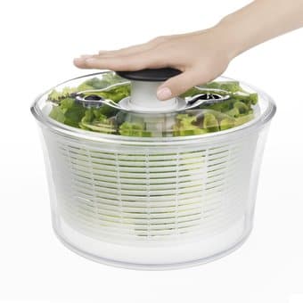 Swissmar Borner V Power Mandoline Slicer and OXO Salad Spinner 2