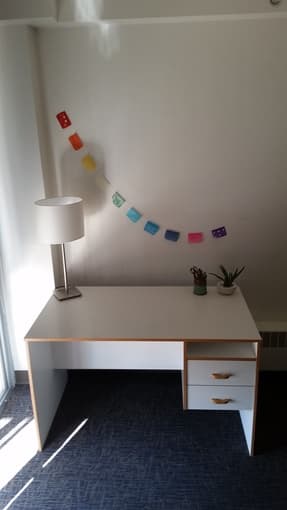 Large white DESK for sale 1
