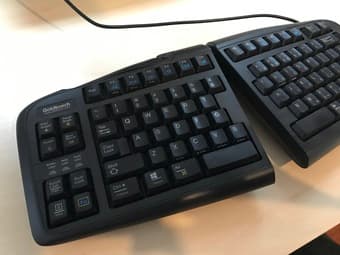 Goldtouch V2 Adjustable Ergonomic Keyboard -- PC/Mac -- USB 1