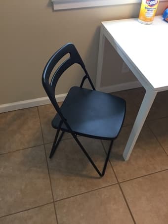 Ikea Melltorp "Dinning" Table - 2 Complementary Chairs 2