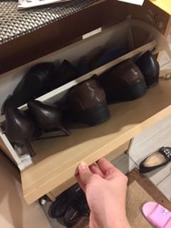 moving sale: fridge, monitor, mirror, shoe cabinet, drawers 3