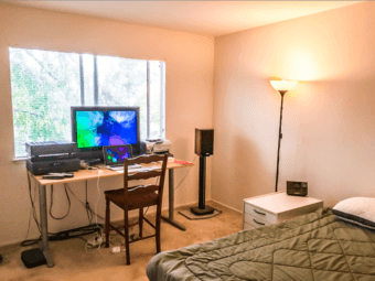 1 furnished BR in a 3Bed/2Bath, Menlo Park available April 1st 1