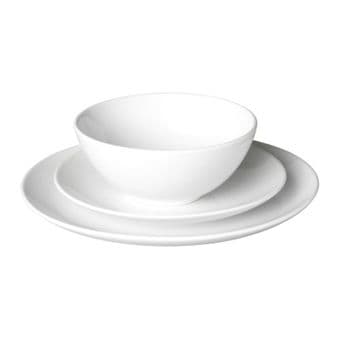 Plates, bowls, glasses, cutlery: IKEA 1