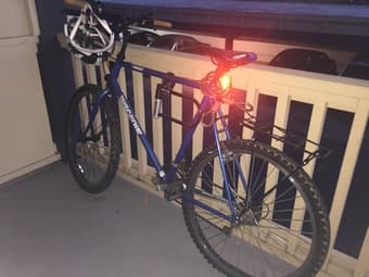 Blue Biscayne Trident (men's mountain/hybrid bike) 1
