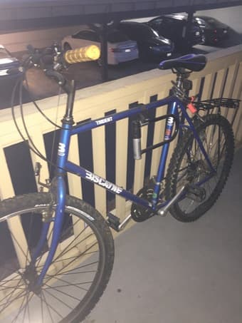 Blue Biscayne Trident (men's mountain/hybrid bike) 2