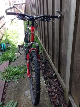 Trek mountain bike + lock (ideal for 6'0 or around) 3