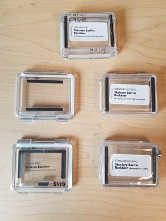 GoPro housing backdoor s for Hero 3 3+ 4 1