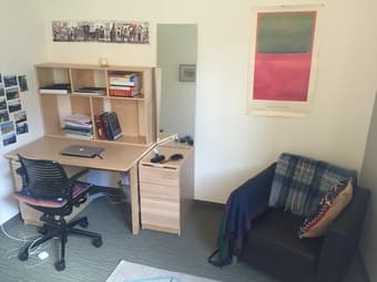 Jr Studio summer sublet in EV (Kennedy), 6/4-9/24, $1100/mo, female 1