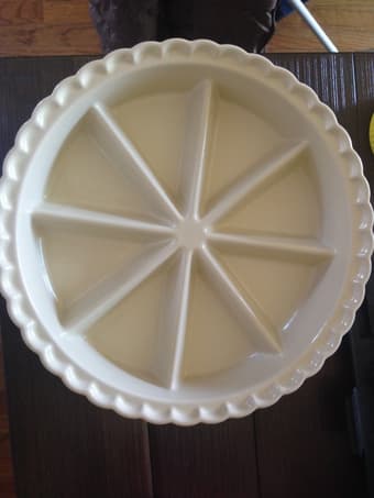 Ceramic Scone Baking Pan - used once! 1