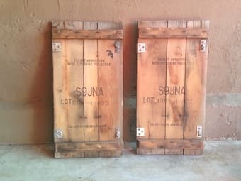 Vintage Rustic Wood Panels - 2 - Great as Frames or Other Projects 1