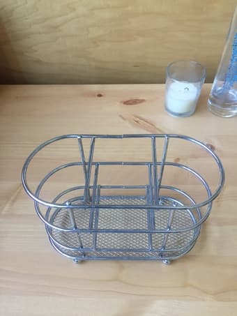 Silverware Holder, Over-the-door Coat Hanger, Picnic Basket 1