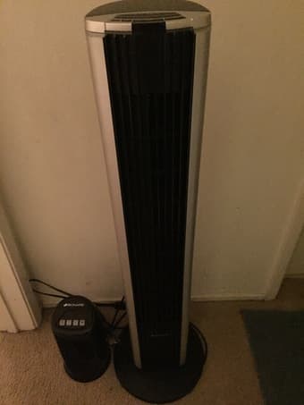Bionaire Tower Fan & Mini Tower Fan Combo - $60 (palo alto) 2