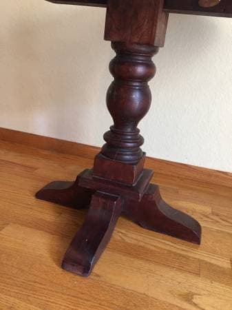 Round Dining Table - Solid Wood - 36 inches diameter 2
